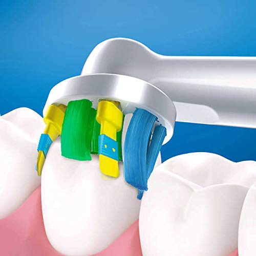 Oral-B comparación visual del desgaste y eficacia tras uso