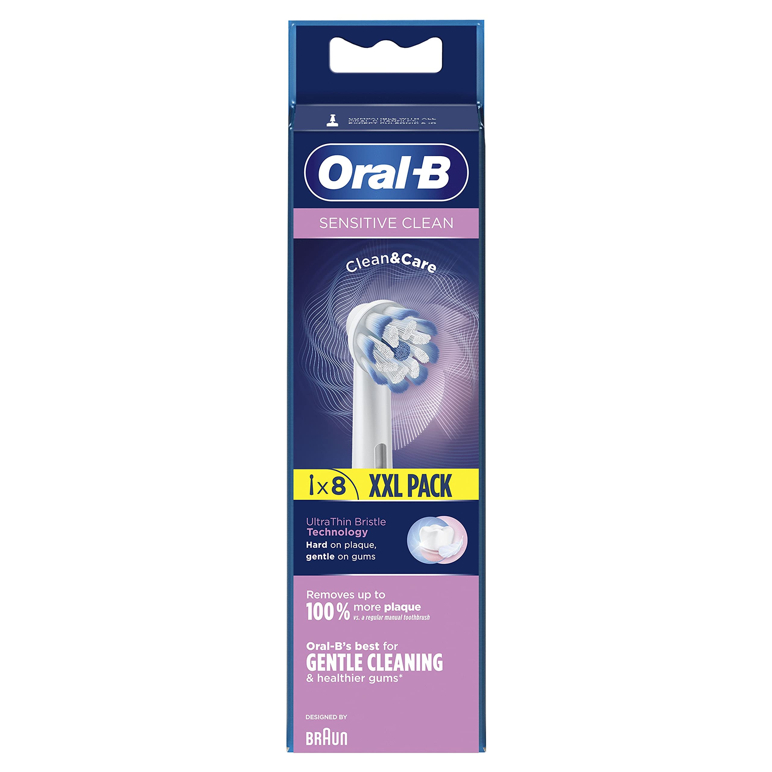 Oral-B detalle de cerdas ultra finas, suavidad en encías