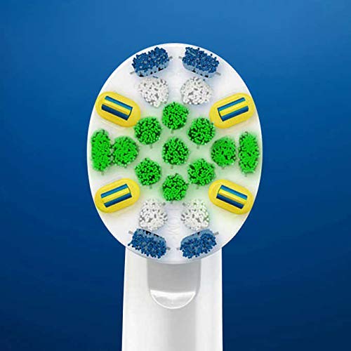 Oral-B primer plano de filamentos floss action para mayor limpieza