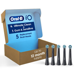 Oral-B vista frontal del paquete mostrando protección y recambios