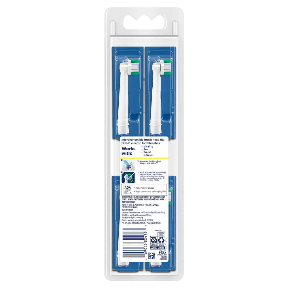 Oral-B cabezal montado en mango recargable para uso eficiente