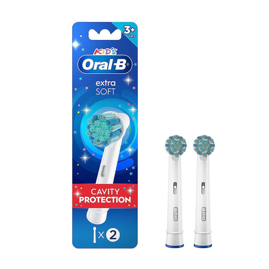 Oral-B cabezal frontal en su empaque mostrando beneficio de protección