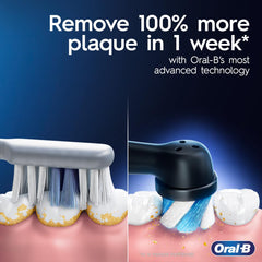 Oral-B cabezal Ultimate Clean primer plano para limpieza profunda