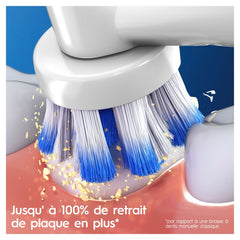 Oral-B cabezales ordenados en baño, almacenamiento organizado