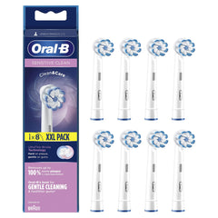 Oral-B comparación de tamaño del cabezal, acceso a muelas