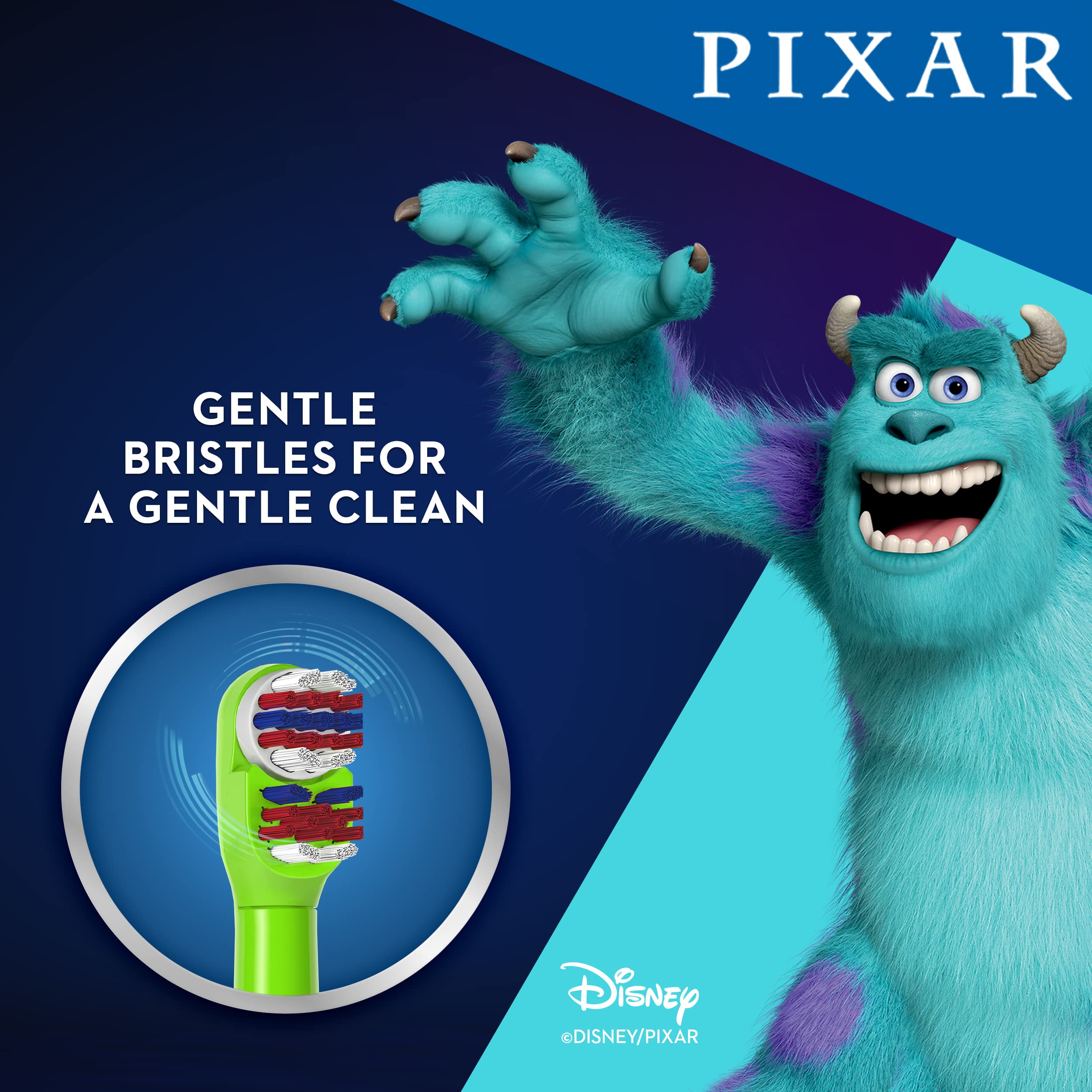 Oral-B primer plano de cerdas extra‑suaves que protegen encías sensibles