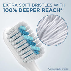 Oral-B Clic etiqueta con información de producto y recomendaciones
