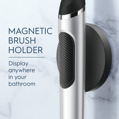 Oral-B Clic soporte magnético montado en pared para almacenamiento higiénico