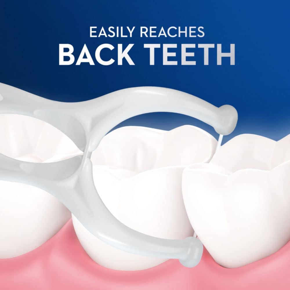 Oral-B pick deslizando en espacio estrecho mostrando facilidad