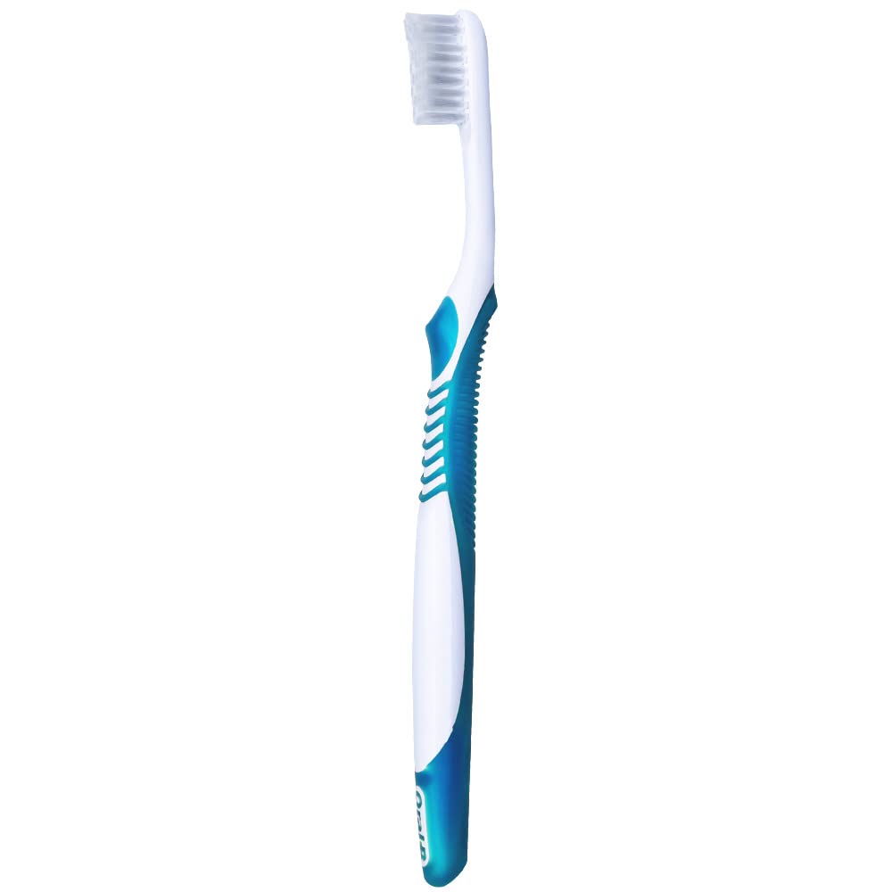 Oral-B cepillo sobre lavabo en ambiente hogareño sugerente de rutina