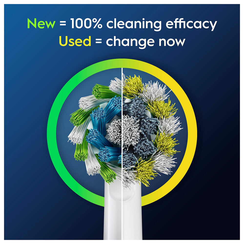 Cabezales Oral-B en empaque individual conservan higiene hasta su uso