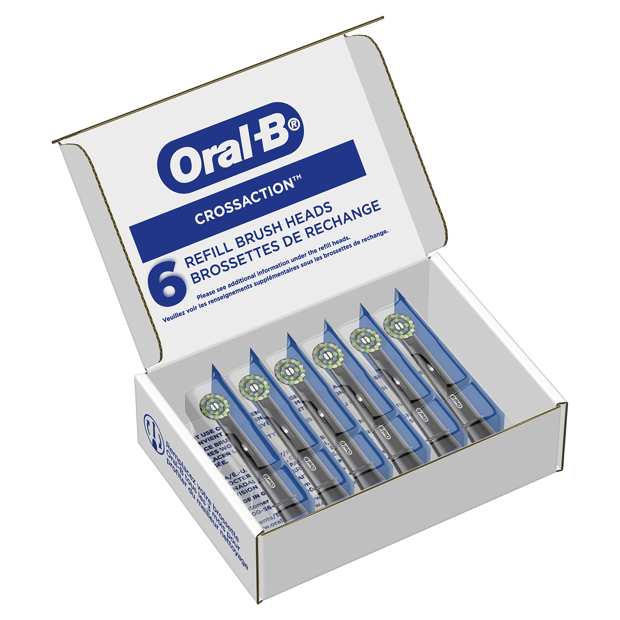 Oral-B etiqueta con compatibilidad listada para confirmar modelos compatibles