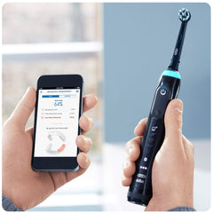 Oral-B CrossAction comparación de tamaño muestra compatibilidad visual