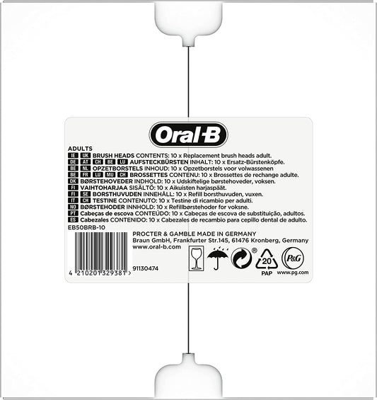 Detalle de cerdas Oral-B CrossAction inclinadas 16° para mejor alcance interdental