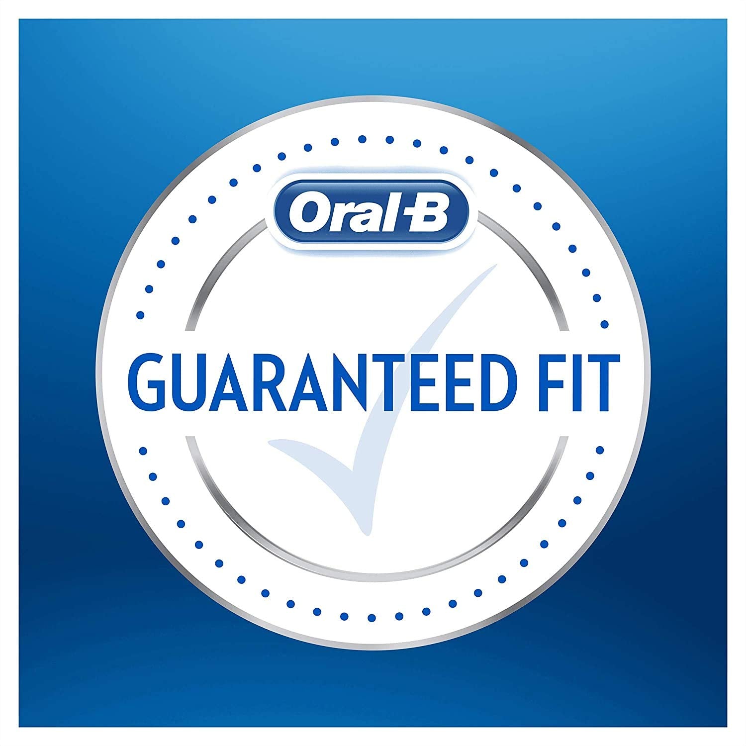 Oral-B primer plano de las cerdas anguladas que mejora la limpieza interdental