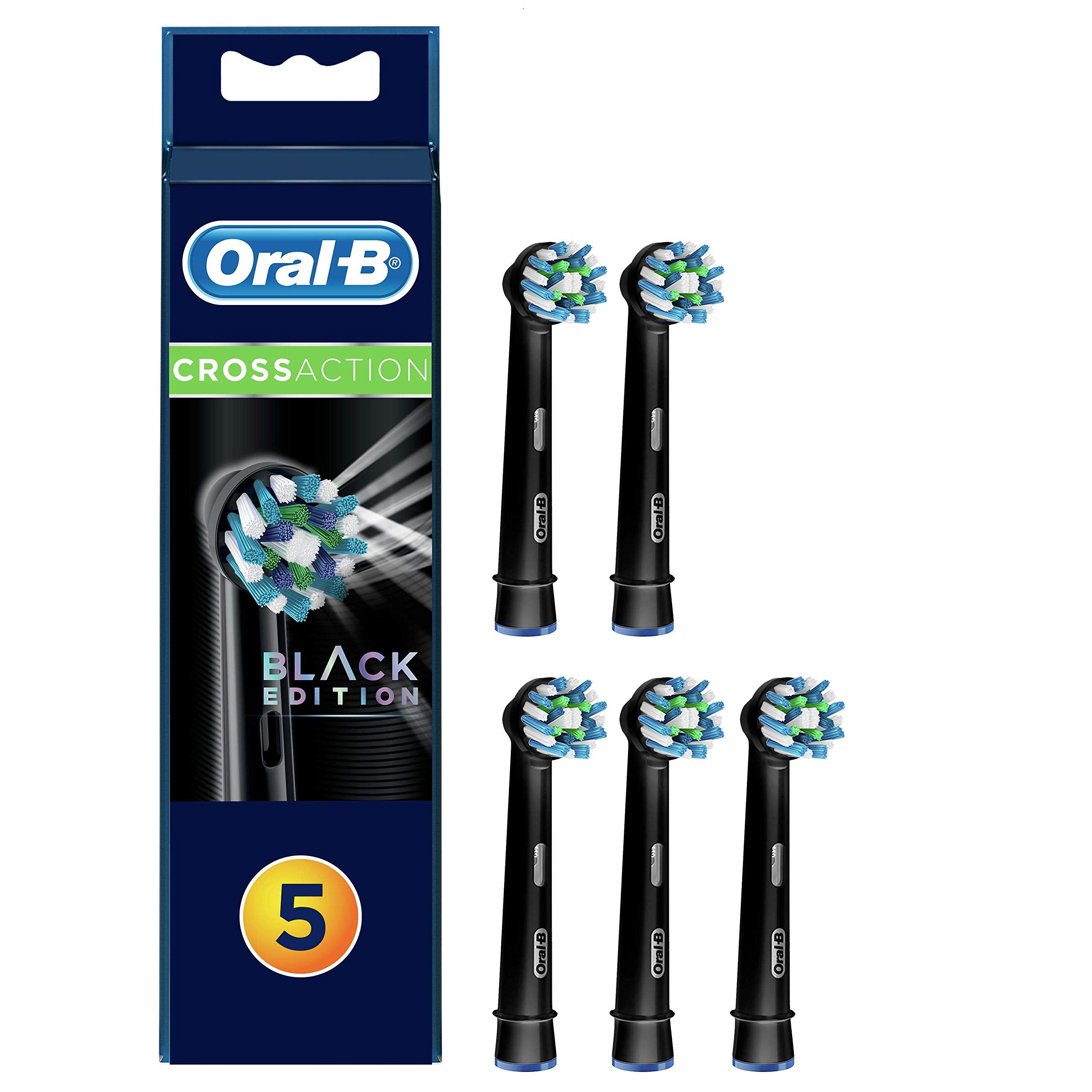 Oral-B CrossAction frente del paquete beneficio recambios prácticos