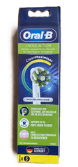 Oral-B CrossAction vista frontal del paquete, reemplazo eficiente