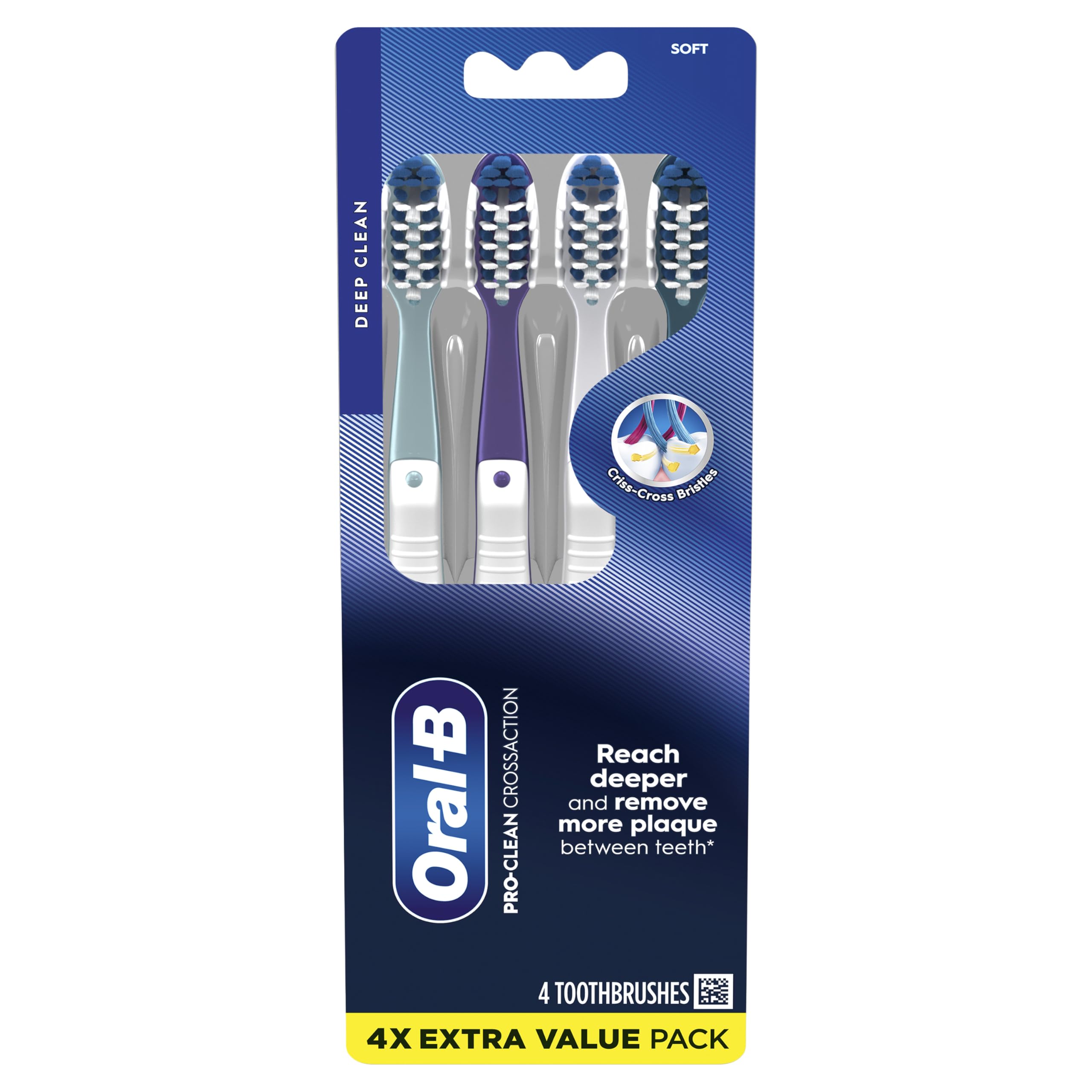 Oral-B paquete de 4 unidades ideal para familias o rotación