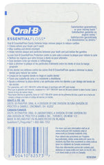 Oral-B detalle del hilo encerado resaltando deslizamiento suave y resistencia