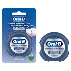 Oral-B detalle de la textura del hilo para limpieza profunda y suave