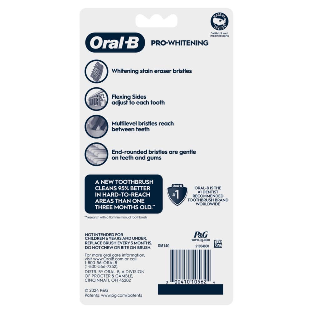 Oral-B embalaje con etiqueta y características visibles para elegir mejor
