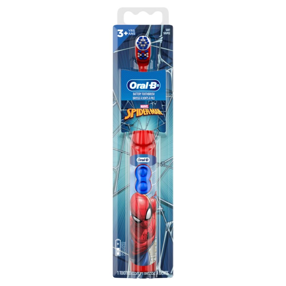 Oral-B empaque con etiqueta Marvel que facilita elección de padres
