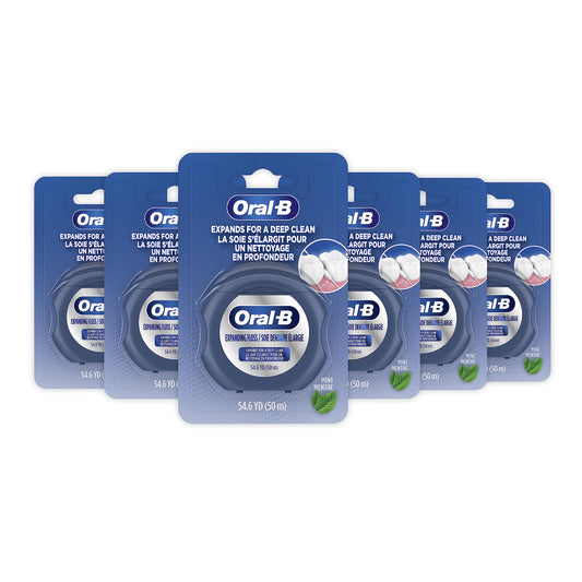 Oral-B empaque frontal mostrando seis unidades y beneficio de ahorro