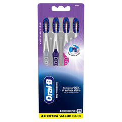 Oral-B cepillo en baño ilustrando uso diario y conveniencia