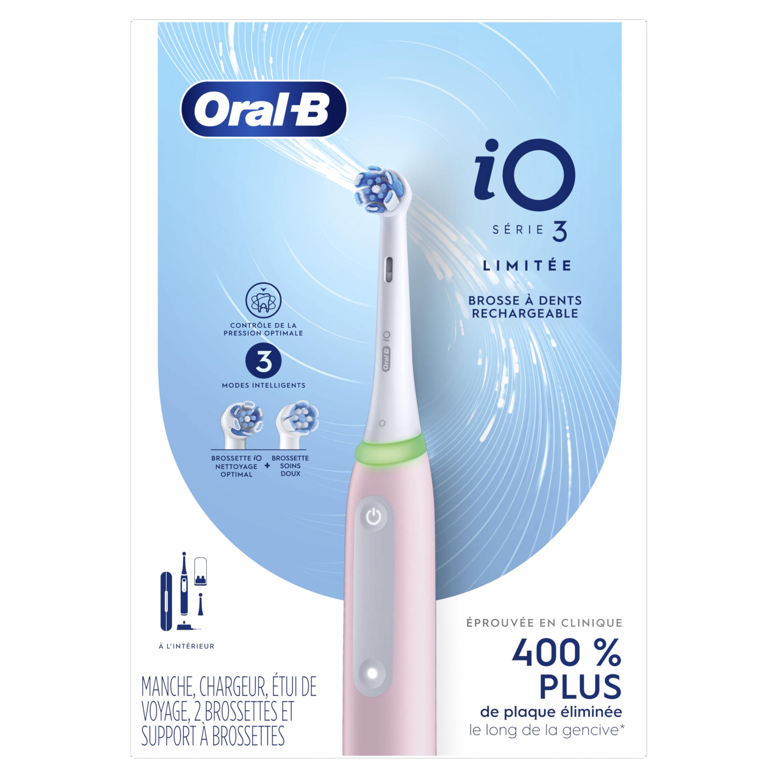 Oral-B en uso con temporizador por cuadrantes facilita tiempo de cepillado