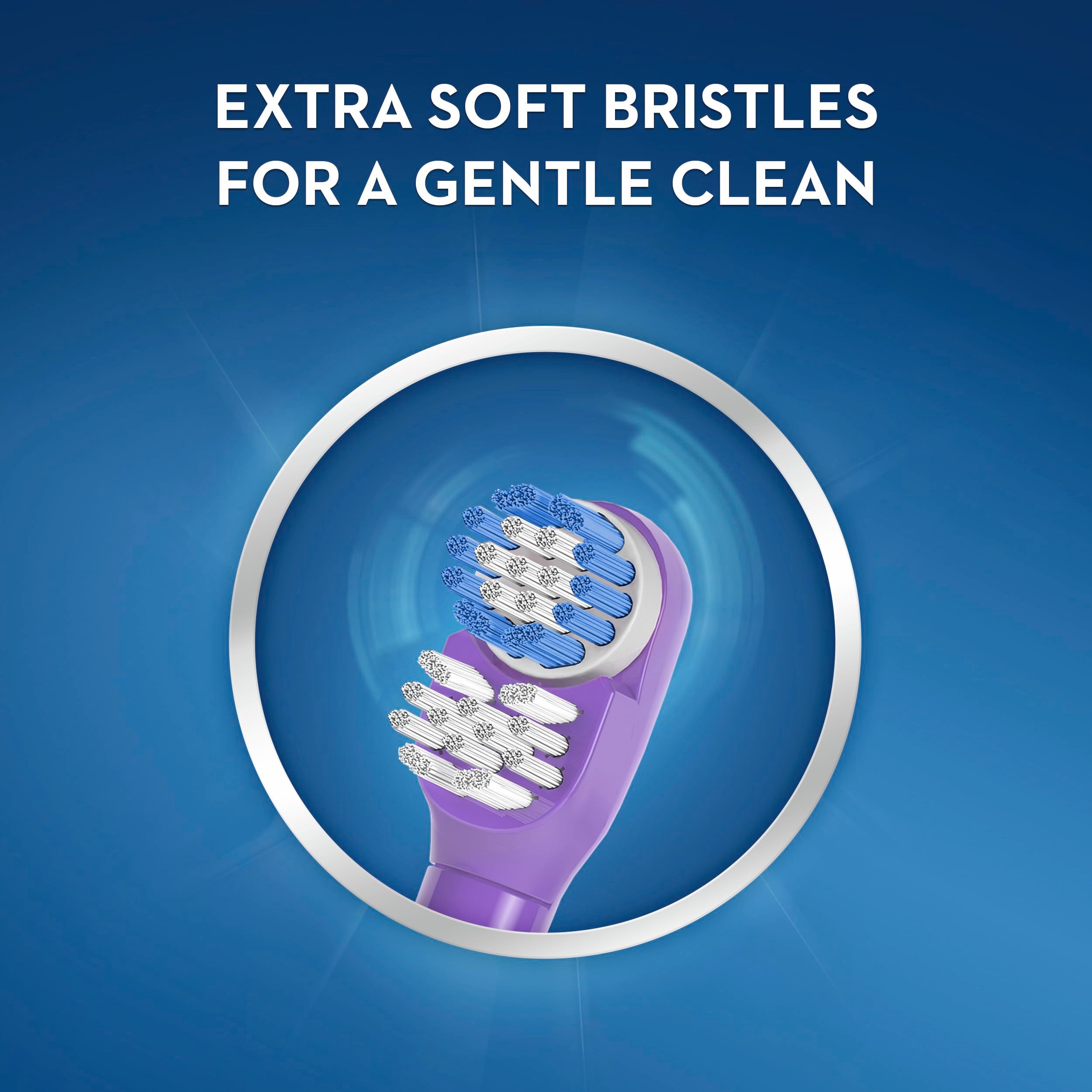 Oral-B cepillo en manos de niño, diseño ergonómico y seguro