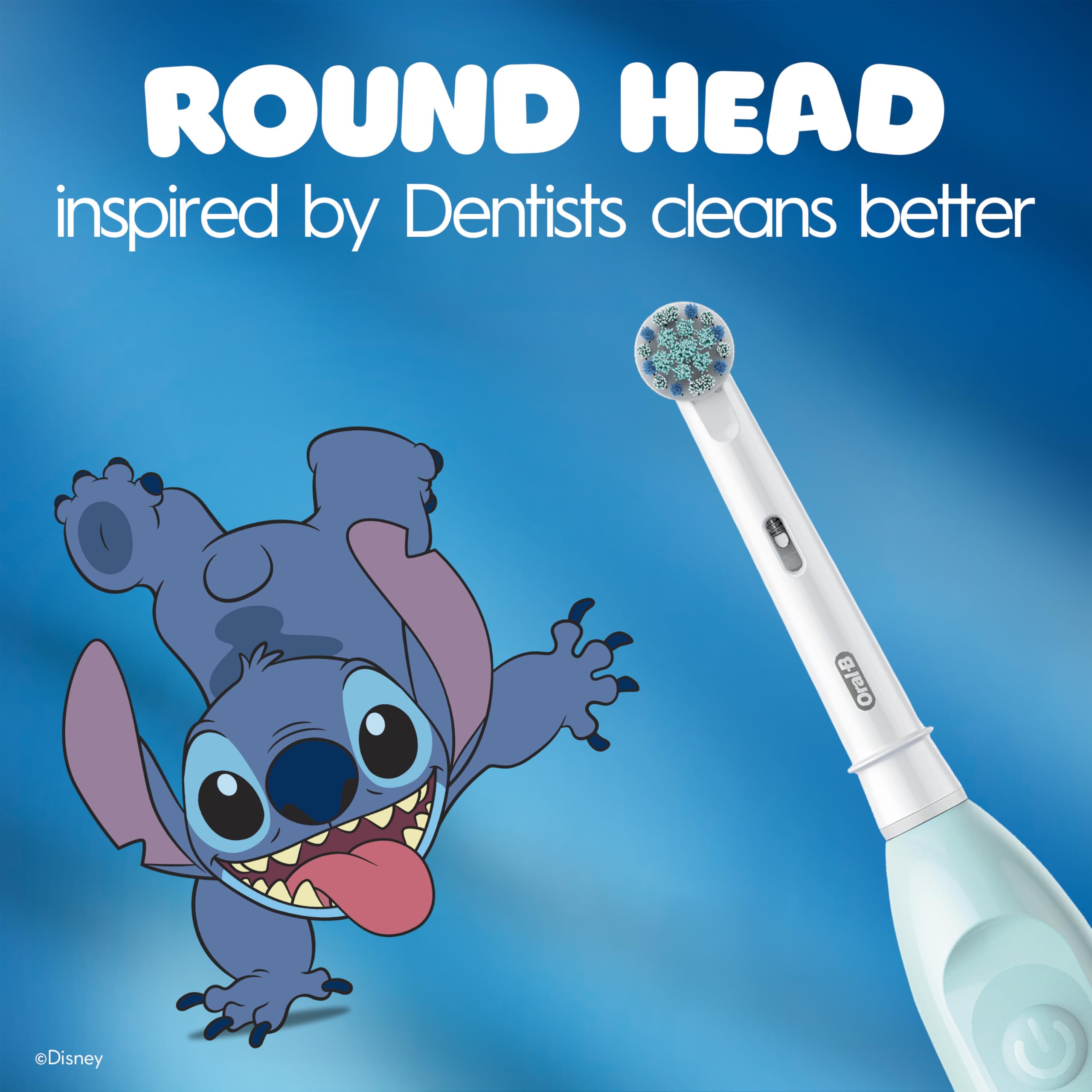 Oral-B en uso por niño, fomenta hábitos de cepillado correctos
