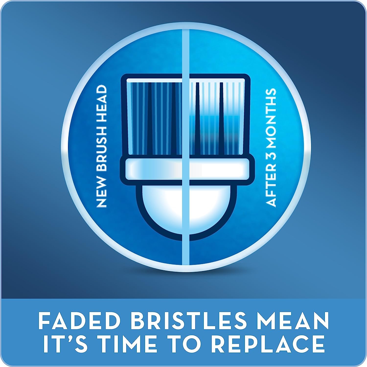 Oral-B estilo de vida en baño mostrando rutina diaria más efectiva