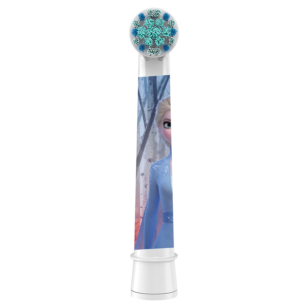 Oral-B primer plano del mango ergonómico para manos de niños