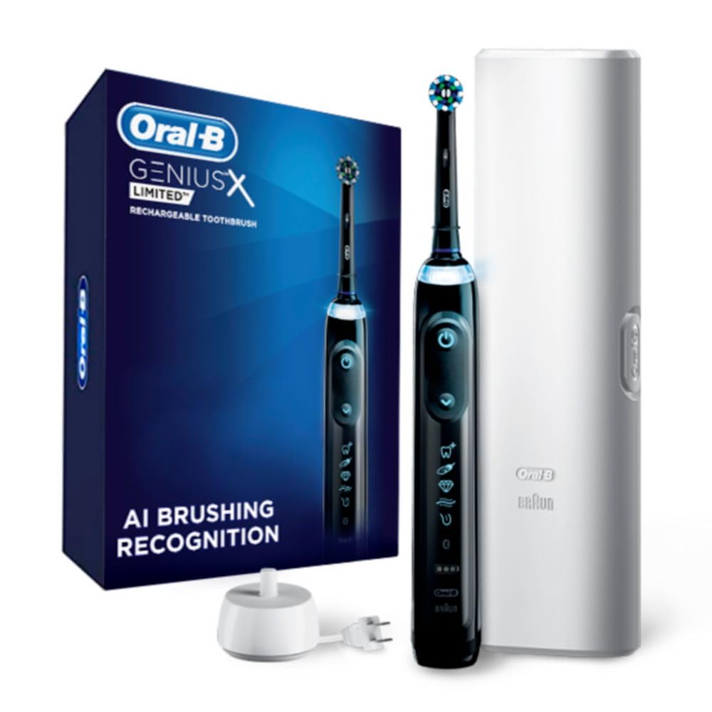 Oral-B Genius X Limited frontal mostrando diseño premium y color midnight
