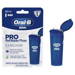 Oral-B Glide PRO carrete de 120m visible, ahorro y duración