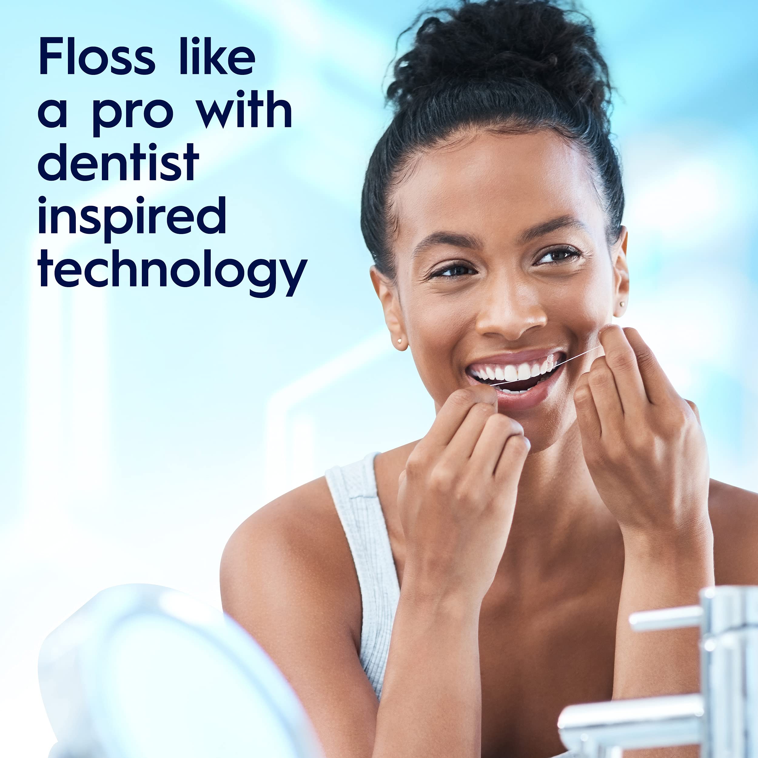 Oral-B Glide PRO uso con la mano mostrando facilidad de uso