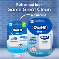Oral-B detalle de la textura del hilo demostrando resistencia y deslizamiento