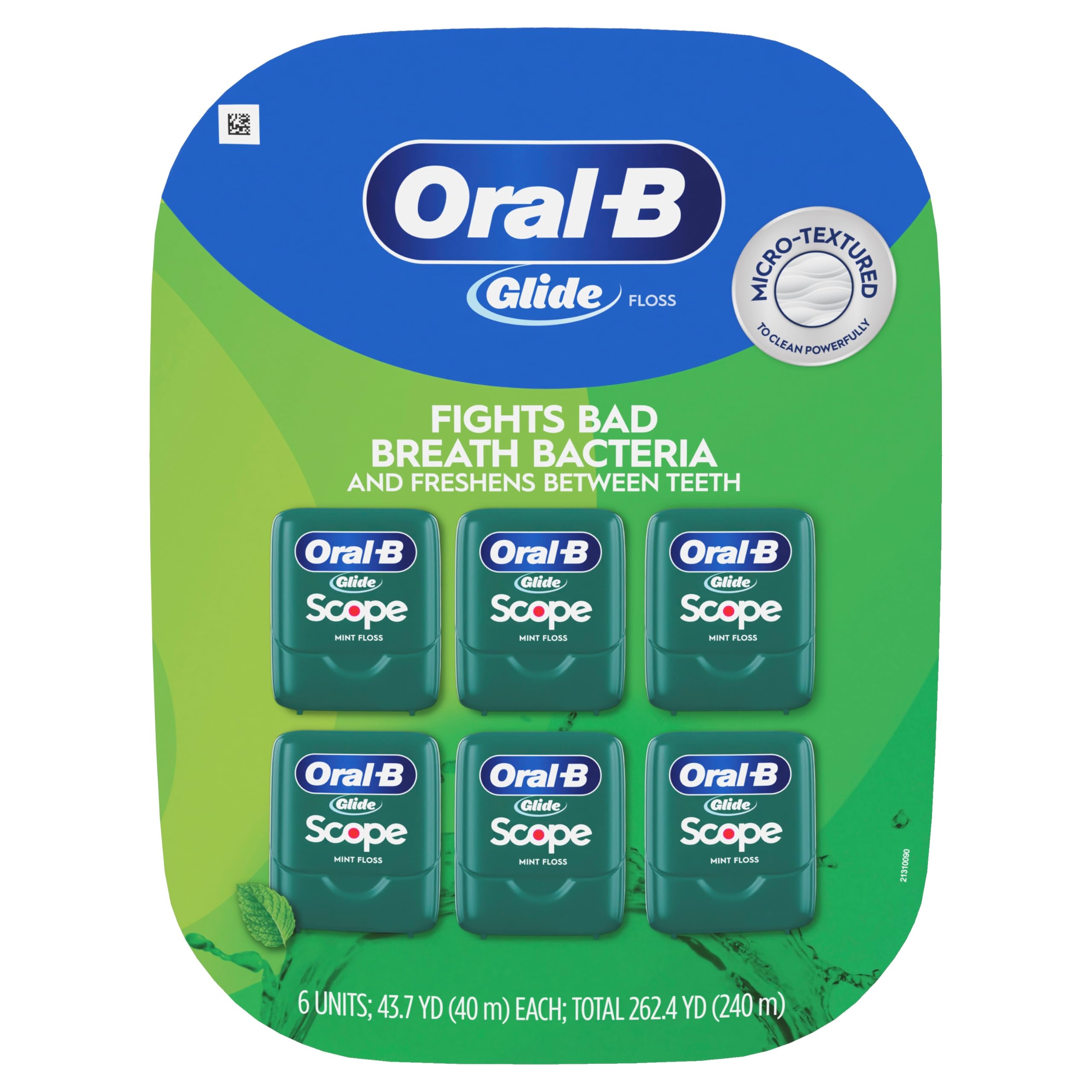 Oral-B Glide textura de hilo enfocada para limpieza interdental eficaz