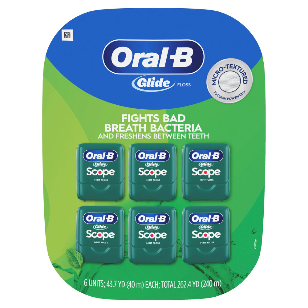 Oral-B Glide textura de hilo enfocada para limpieza interdental eficaz