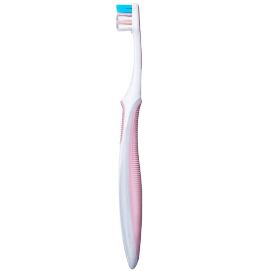 Oral-B primer plano de cerdas ultra suaves multinivel para limpieza delicada