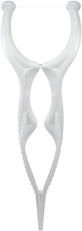 Oral-B primer plano del hilo liso resistente que evita deshilachados