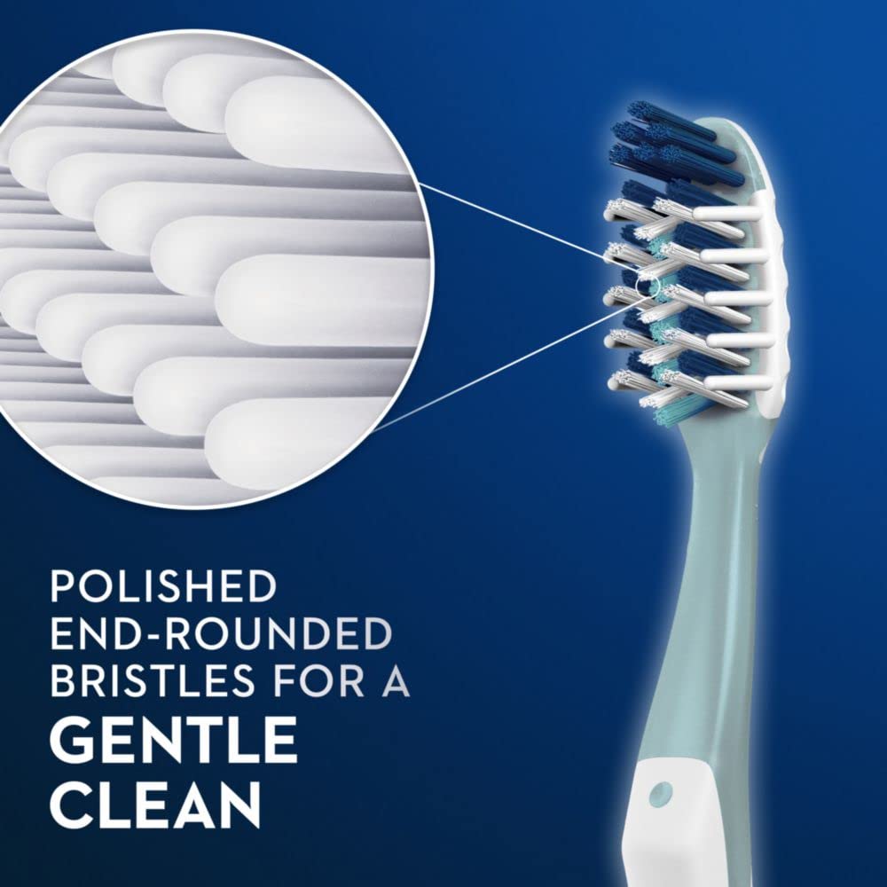Oral-B cerdas con indicador azul que muestra cuándo reemplazar el cepillo