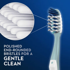 Oral-B cerdas con indicador azul que muestra cuándo reemplazar el cepillo