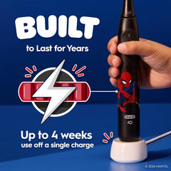 Oral-B iO Kids Spiderman funda de viaje para transporte seguro y ordenado