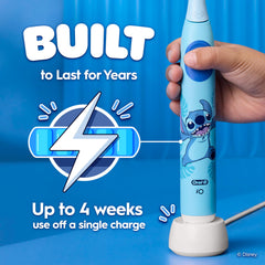 Oral-B iO Kids indicador de batería para larga autonomía útil