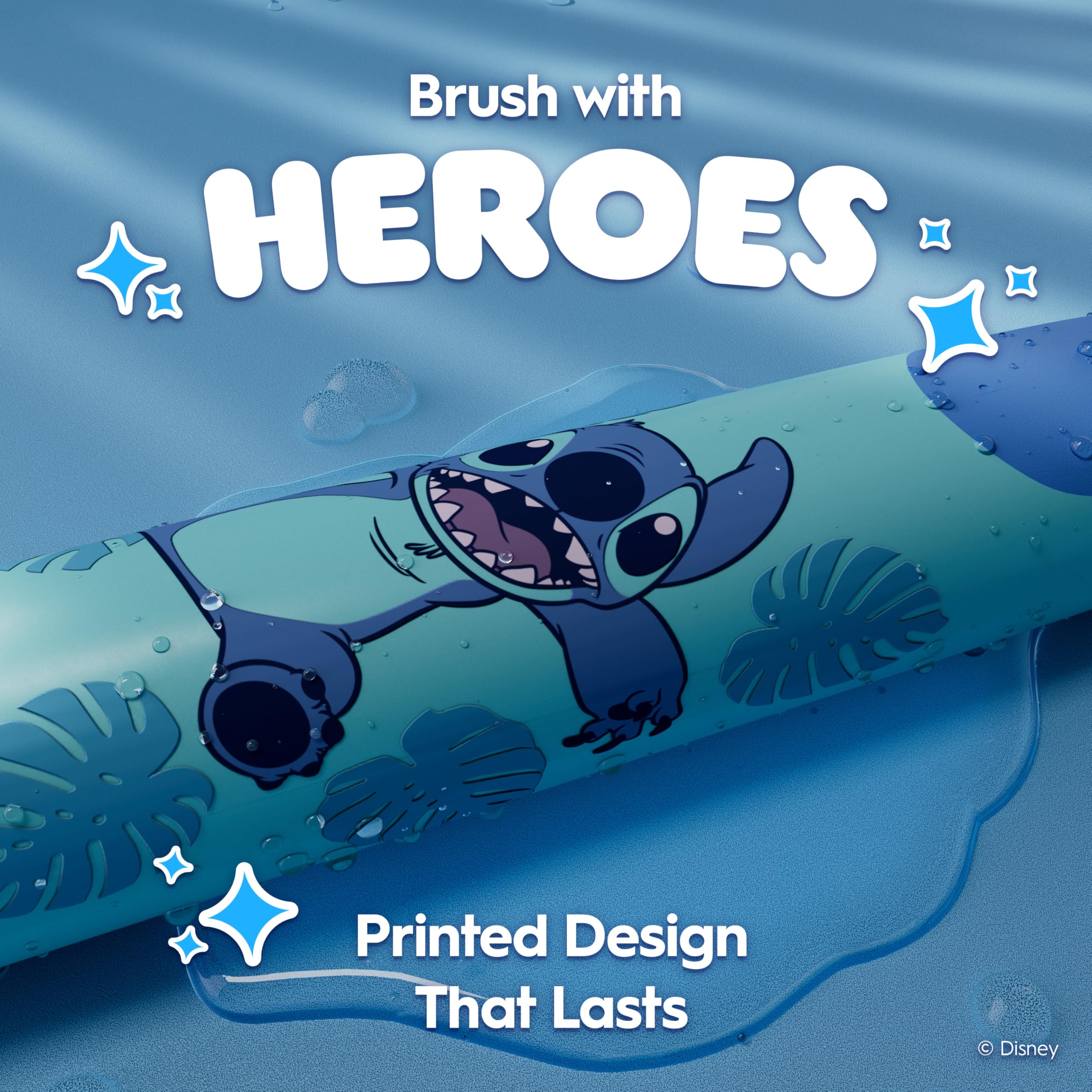 Oral-B iO Kids Stitch en uso por niño disfrutando limpieza y motivación