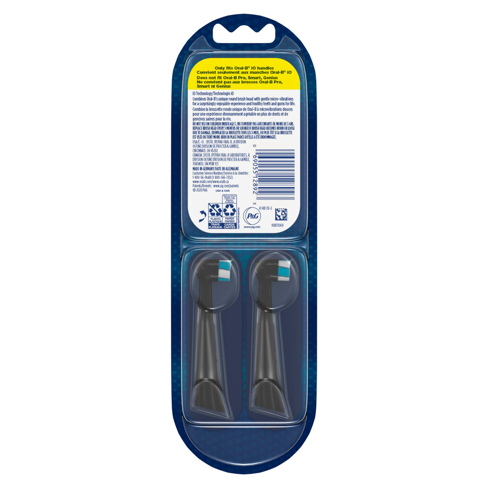 Oral-B pack de 2 sobre mesa de baño para reemplazo práctico