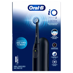 Oral-B iO Series 2 caja y contenido incluyendo cargador y manual