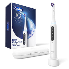 Oral-B iO Series 5 vista frontal elegante y manejo sencillo