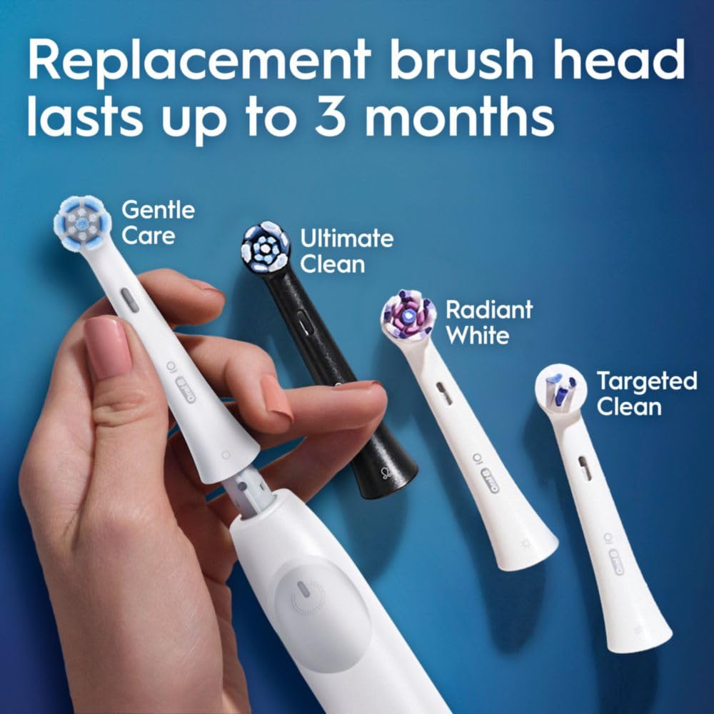 Oral‑B iO2 en entorno de baño estilo de vida práctico y cuidado diario